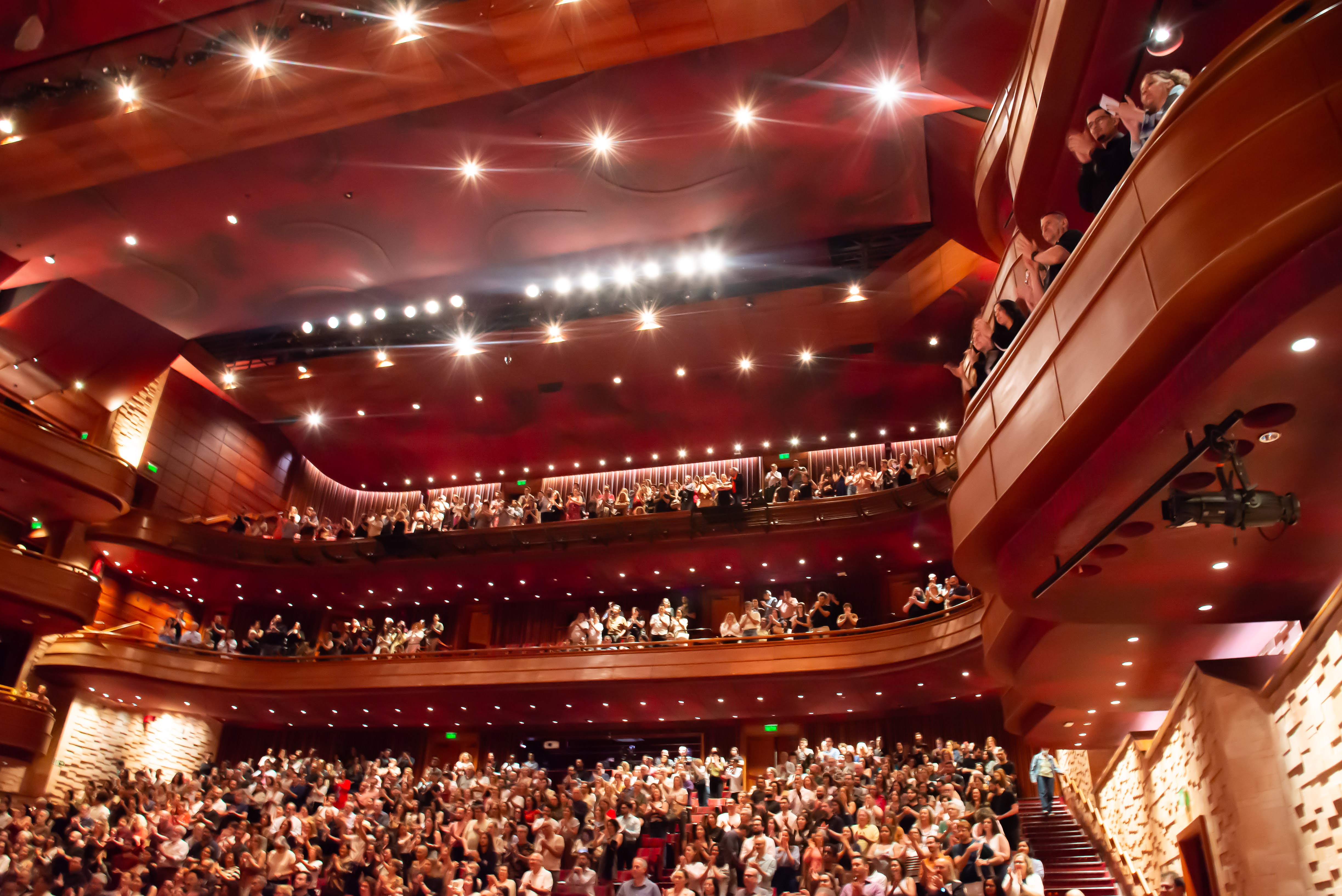 Teatro Bradesco lotado